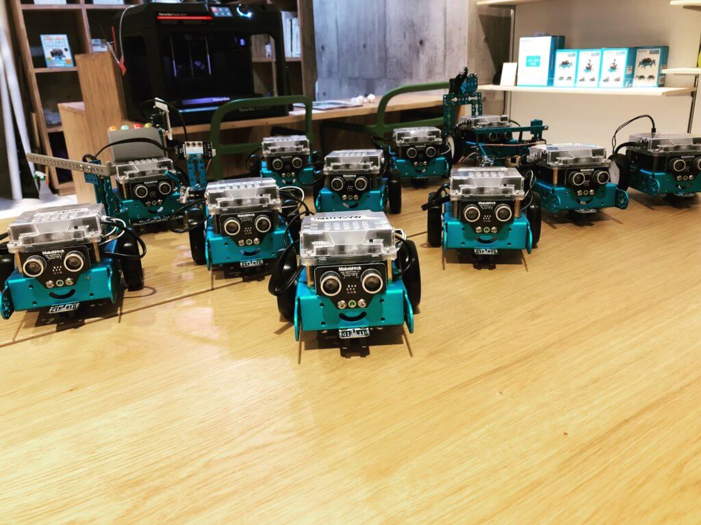 mBotを使ったロボットプログラミング教室