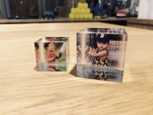 アクリルキューブ